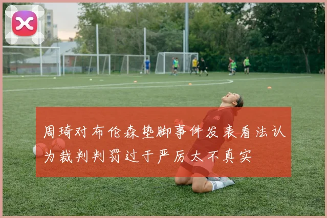 周琦对布伦森垫脚事件发表看法认为裁判判罚过于严厉太不真实